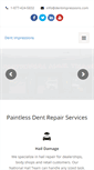 Mobile Screenshot of dentimpressions.com
